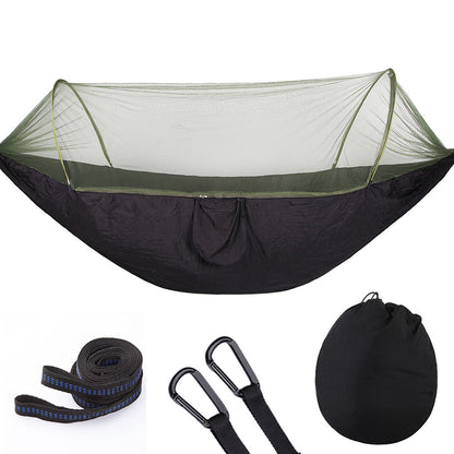 ️ Fully Automatic Quick Opening Hammock with Mosquito Net