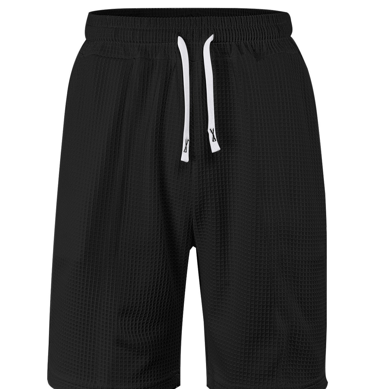 Men’s Quick-Dry Solid Color Casual Shorts – Lightweight Summer Activewear