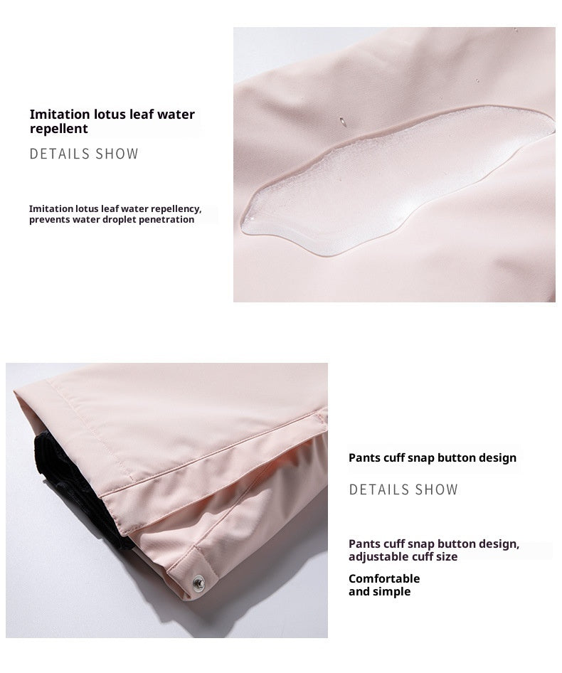 Unisex Waterproof Winter Ski Jacket – Thickened Warm Snow Coat for Men & Women