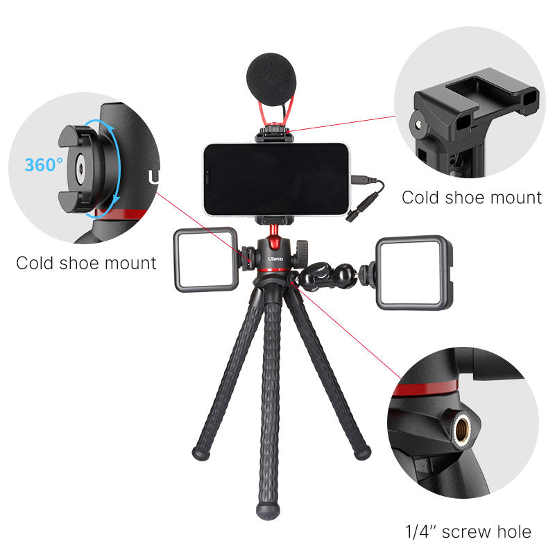 Flexible Octopus Tripod – Multi-Angle Adjustable Phone & Camera Stand