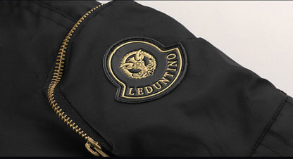 Men’s Winter Cotton-Padded Jacket – Warm Casual Outerwear for Cold Weather