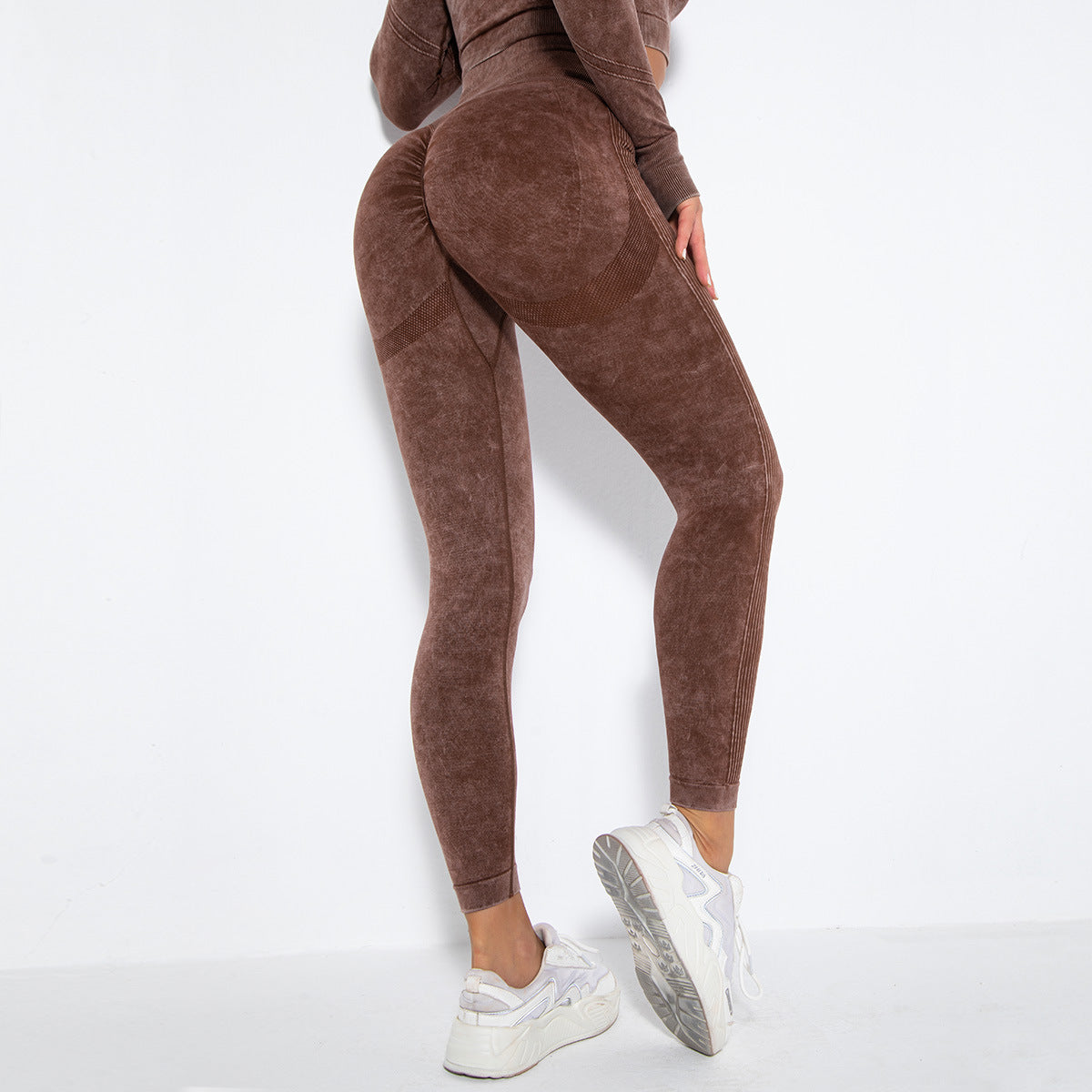 Fashion Peach Hip Wicking Yoga Pants – Stay Dry, Lift & Sculpt