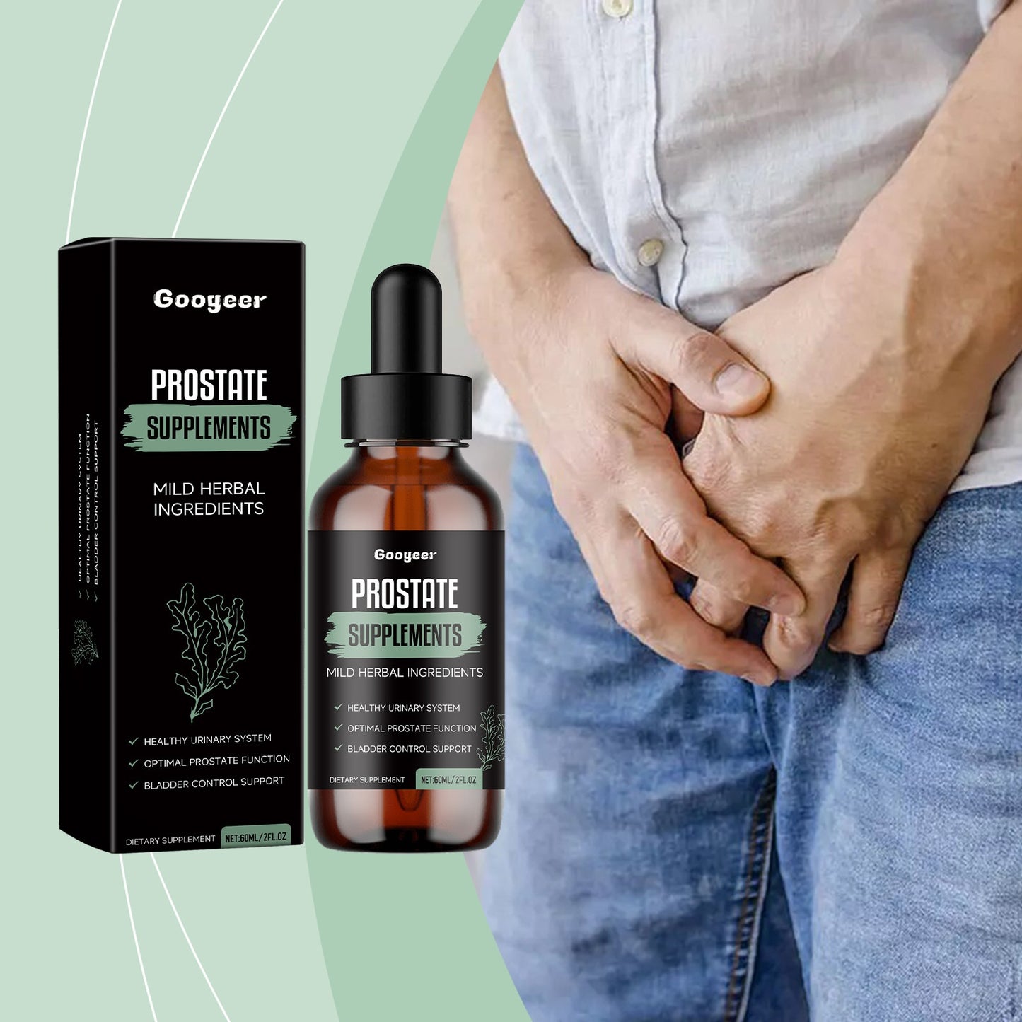 Googeer Prostate Supplements Body Treatment – Advanced Men’s Health Support