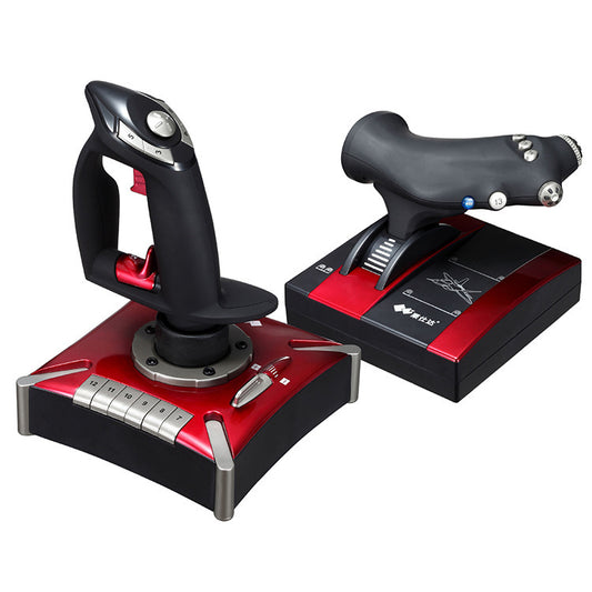 High-Precision USB Flight Control Joystick – PC Simulator