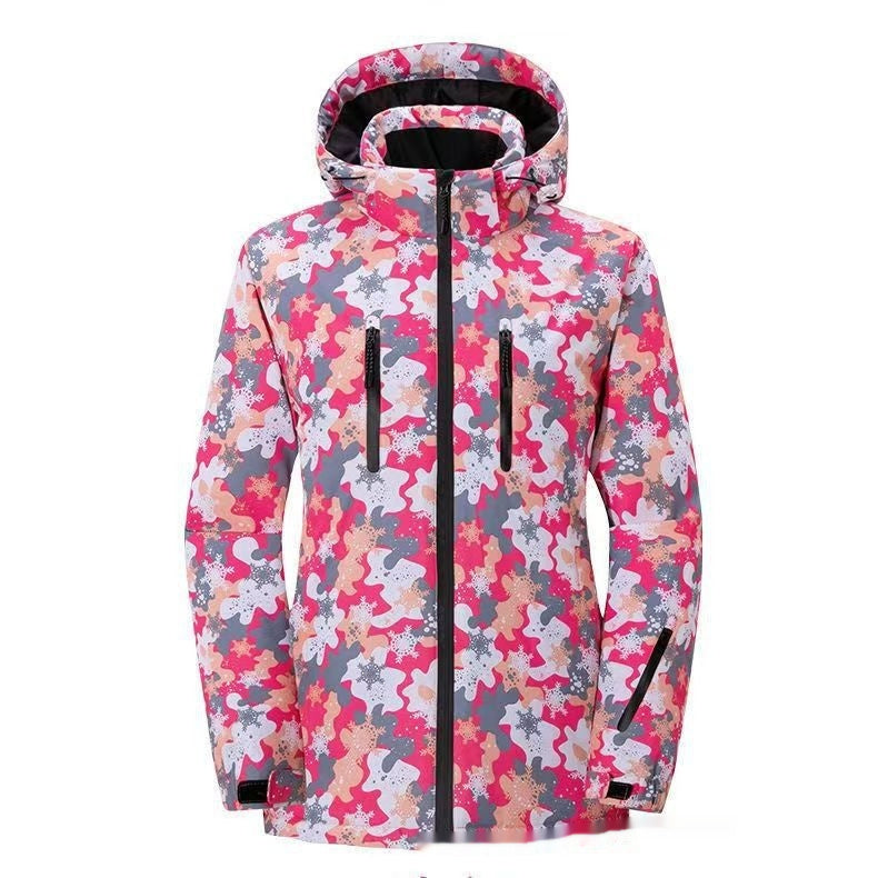 Unisex Waterproof Winter Ski Jacket – Thickened Warm Snow Coat for Men & Women
