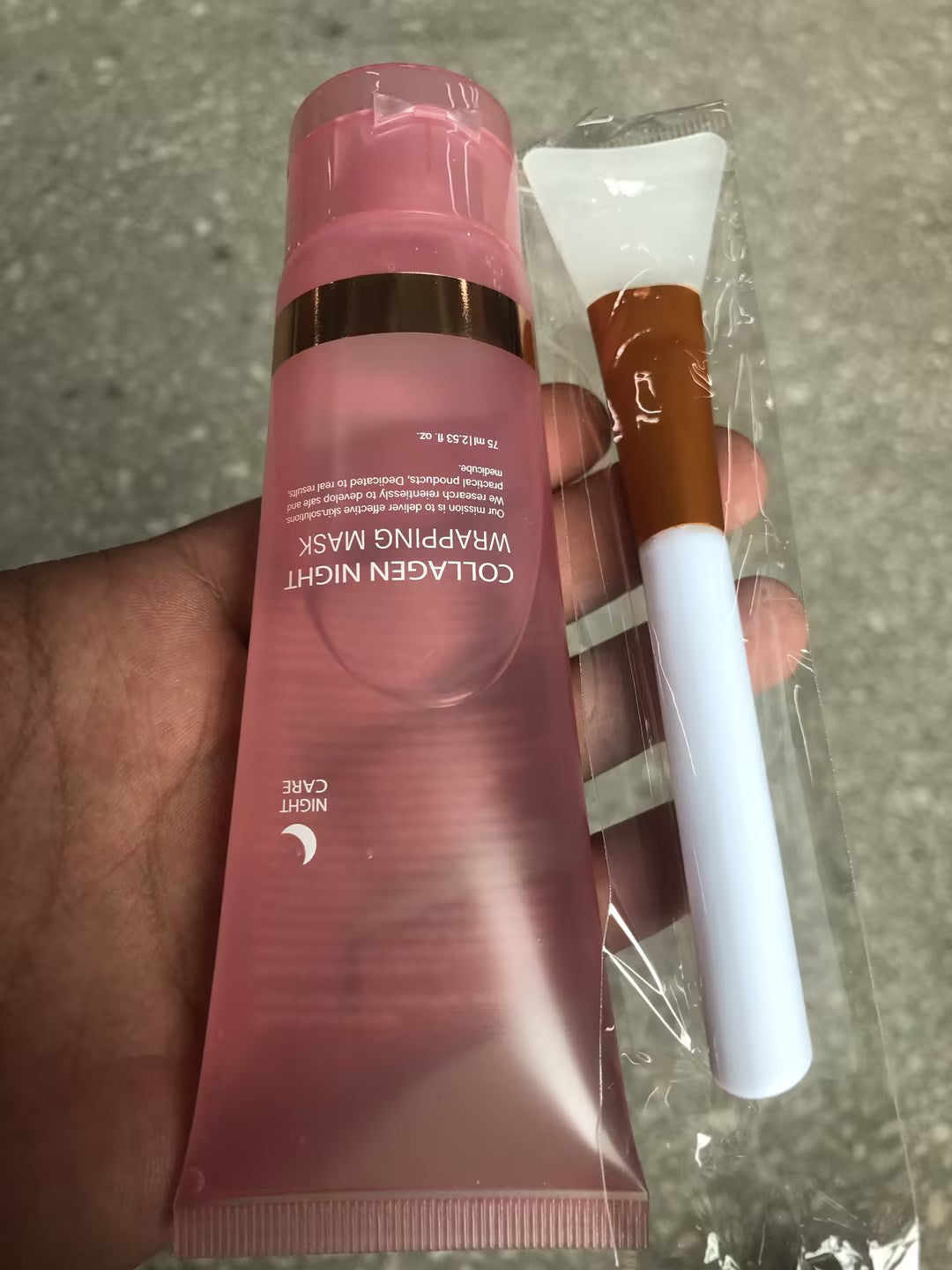 Collagen Night Wrapping Mask – Natural Firming, Hydrating & Anti-Wrinkle Skin Care