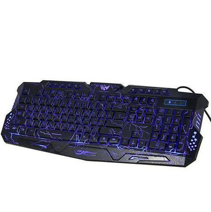 RGB Luminescent Gaming Keyboard – Backlit Ergonomic Design