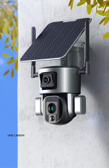 Outdoor 4G Solar Wireless Security Camera – Smart Night Vision, Motion Detection & Cloud Monitoring
