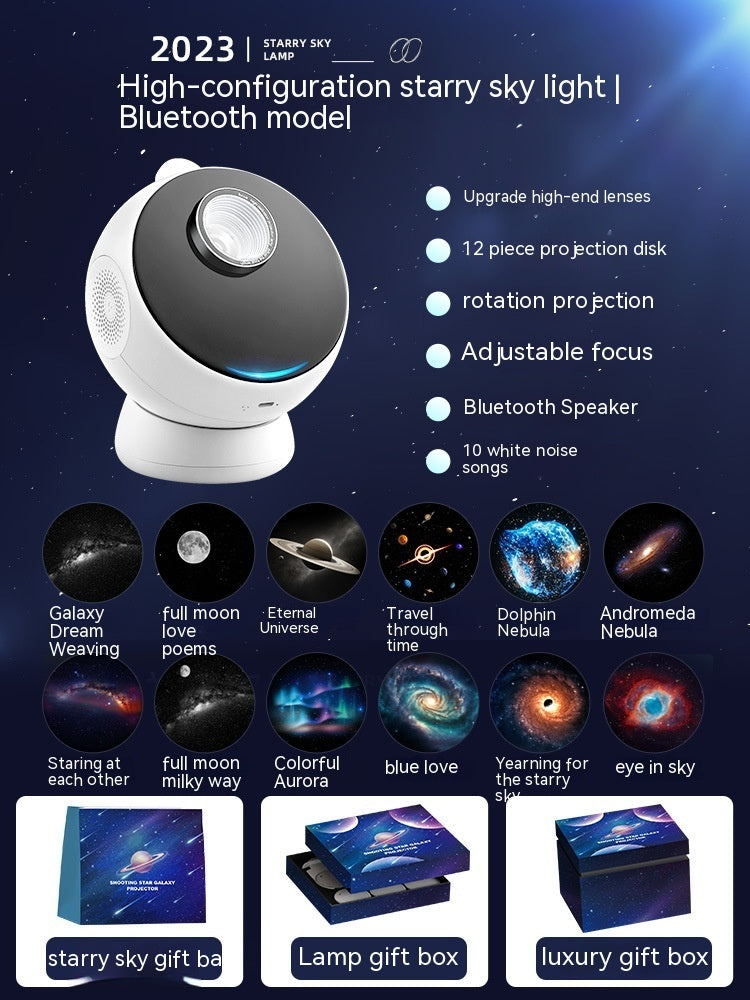 GalaxyGlow Star Light Projector – Creative Cosmic Ambience Lamp for Home & Bedroom