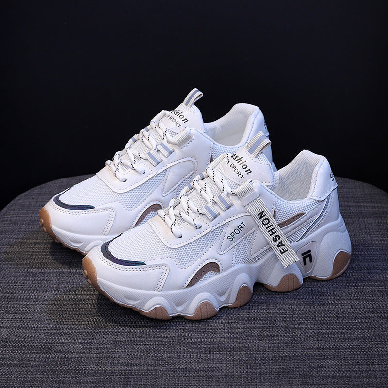 Women’s Breathable Running Sneakers — Thick‑Insole Cushioned Shoes for Students & Everyday Running