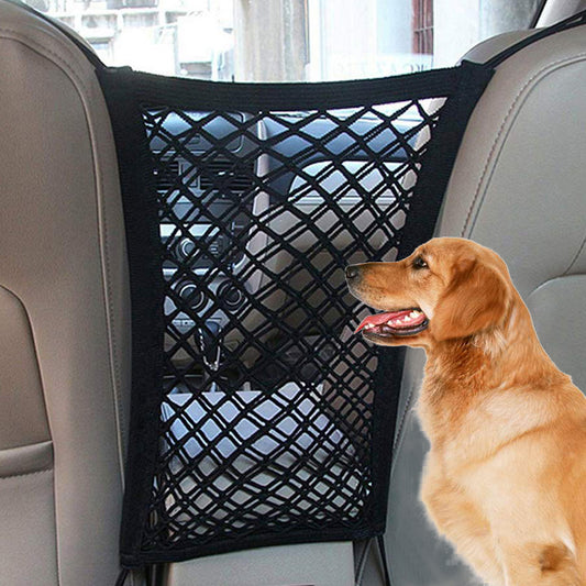 Car Travel Isolation Mesh – Pet & Child Safety Barrier for Vehicles