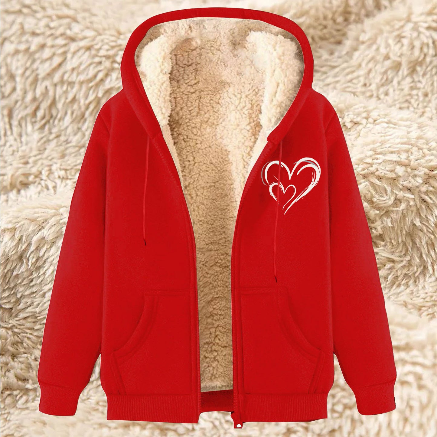 Men’s Thick Fleece-Lined Lambskin Winter Sweater – Ultra-Warm Casual Cold-Weather Knitwear