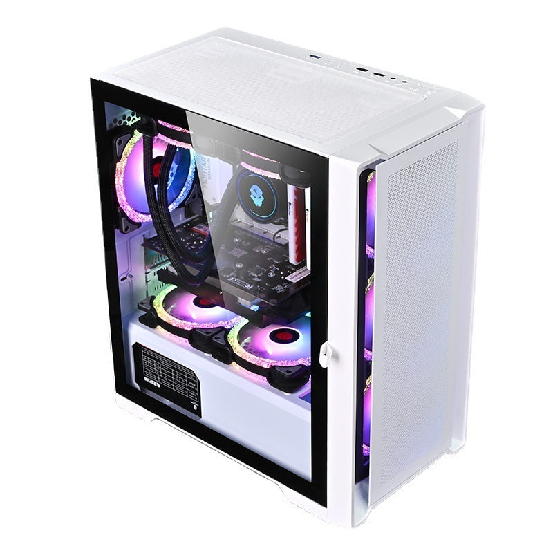 Wide Body Tempered Glass PC Case – Stylish Gaming & Desktop Tower