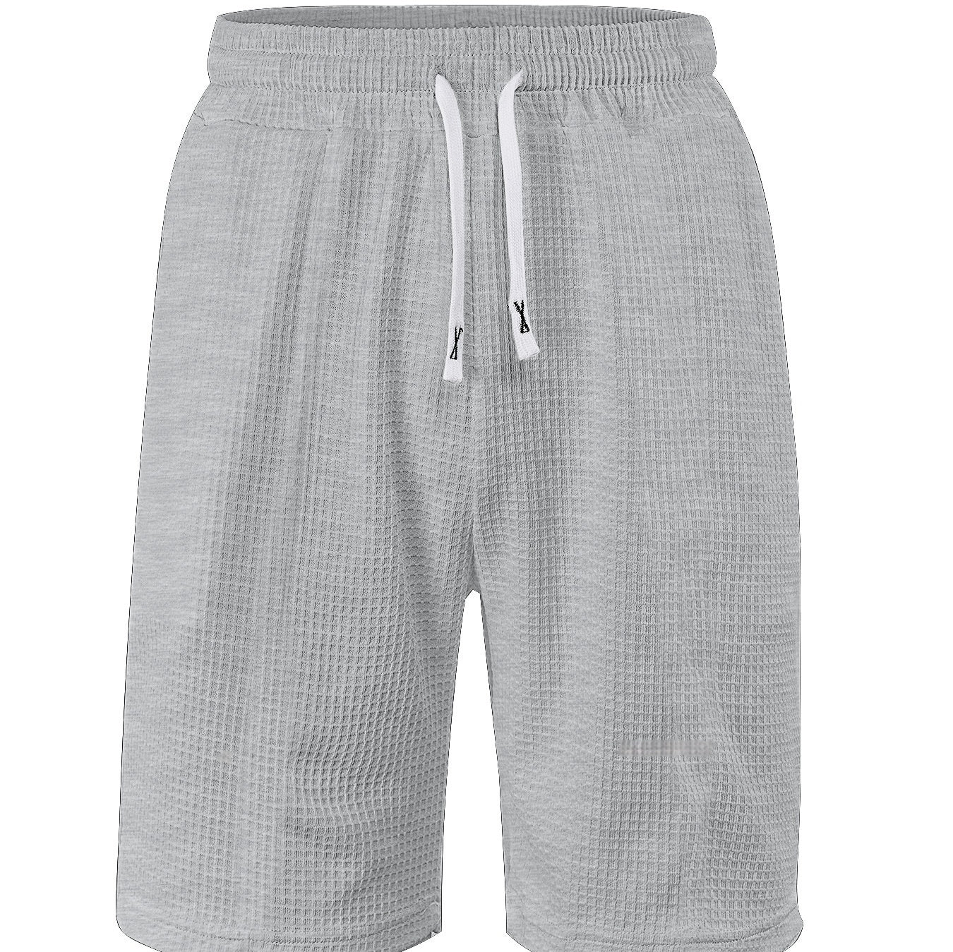 Men’s Quick-Dry Solid Color Casual Shorts – Lightweight Summer Activewear