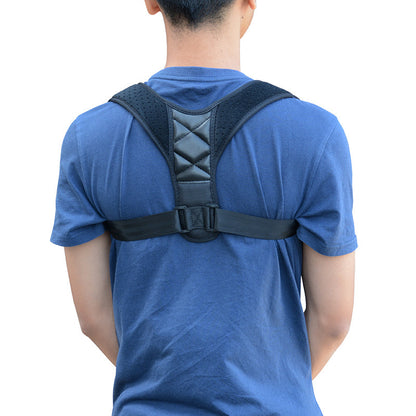 Medical Clavicle & Lower Back Posture Corrector – Adjustable Spine Support Strap