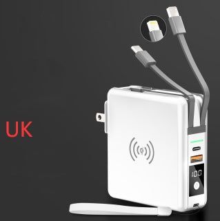 Super QI Wireless Charging Power Bank – 20W PD Fast Charge