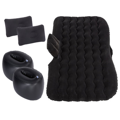 Car Travel Air Mattress – Inflatable Camping Bed with Pillow