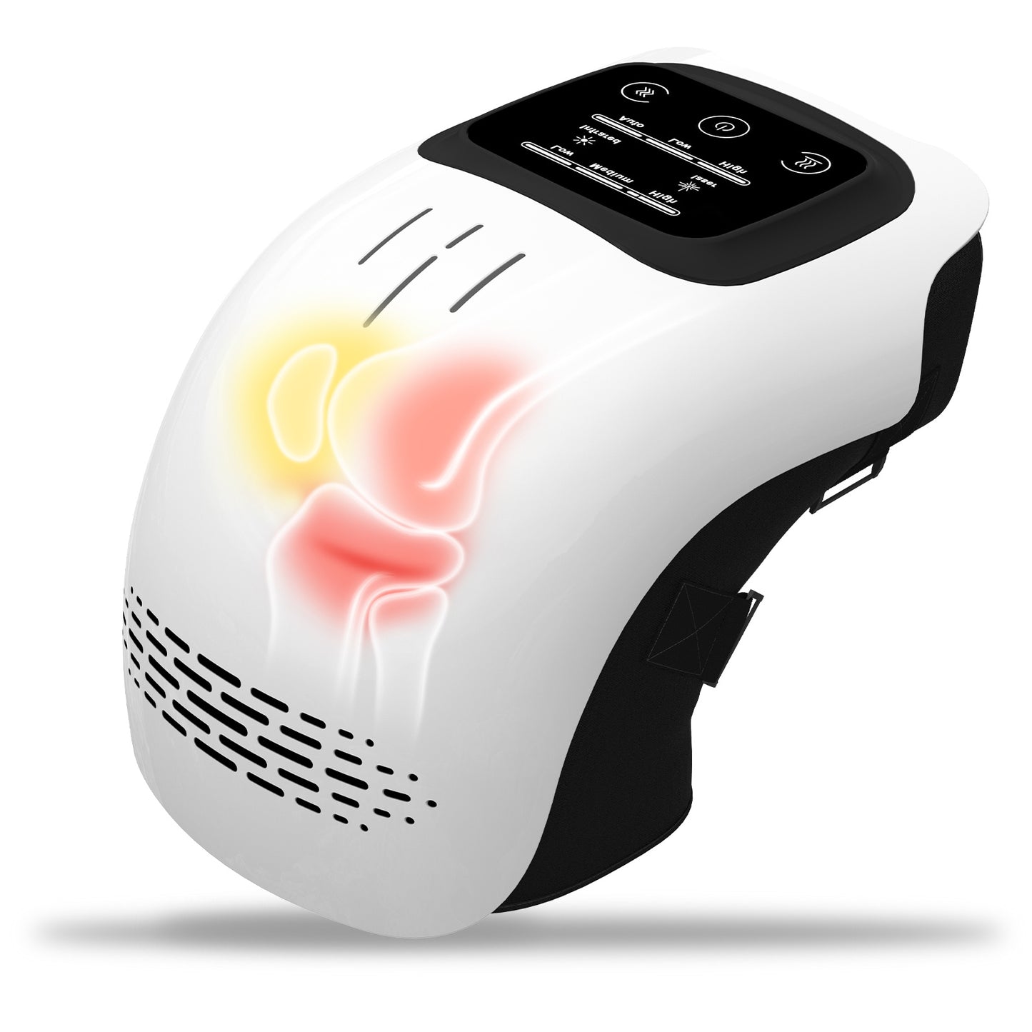 Rechargeable Intelligent Knee Massager with Heat, Laser & Kneading Therapy
