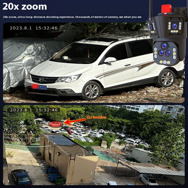 4 Million Pixel Outdoor Smart Camera