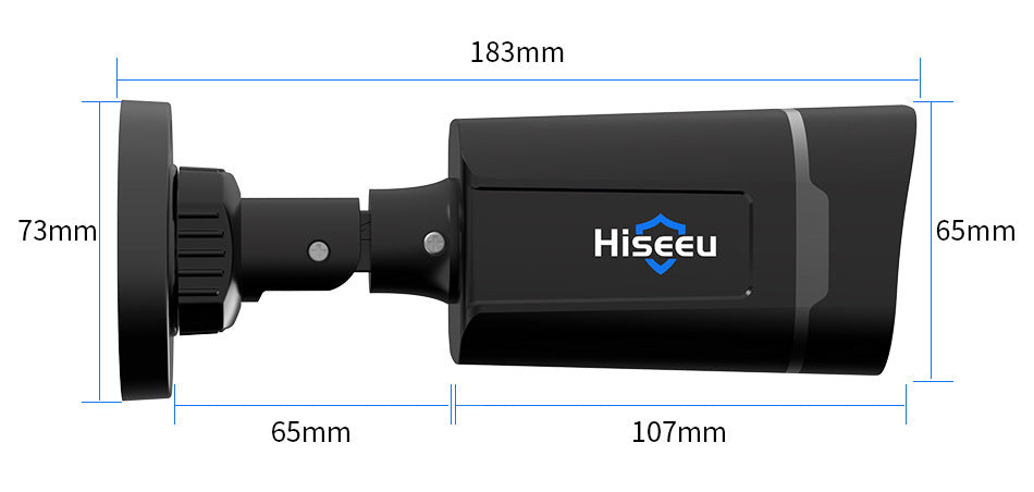 Outdoor Waterproof 5MP AHD Security Camera System – Commercial HD Wired Surveillance Suite