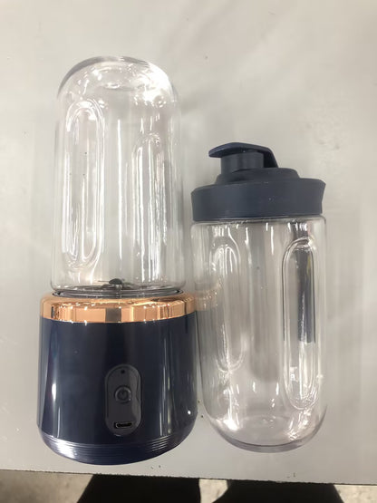 6-Blade Portable Blender – USB Rechargeable Mini Juicer & Smoothie Maker