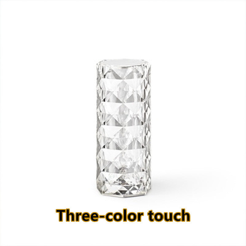 AuroBloom Diamond Lamp “Touch to glow — shine with elegance.”