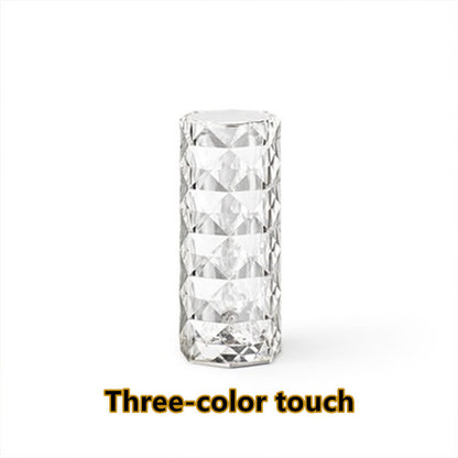 AuroBloom Diamond Lamp “Touch to glow — shine with elegance.”