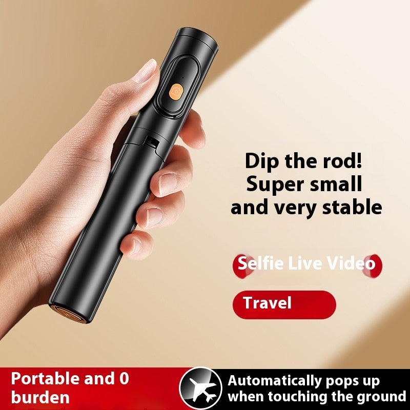Extendable Selfie Stick Tripod – 3-in-1 Mobile Phone Holder with Telescopic Rod & Bluetooth Control