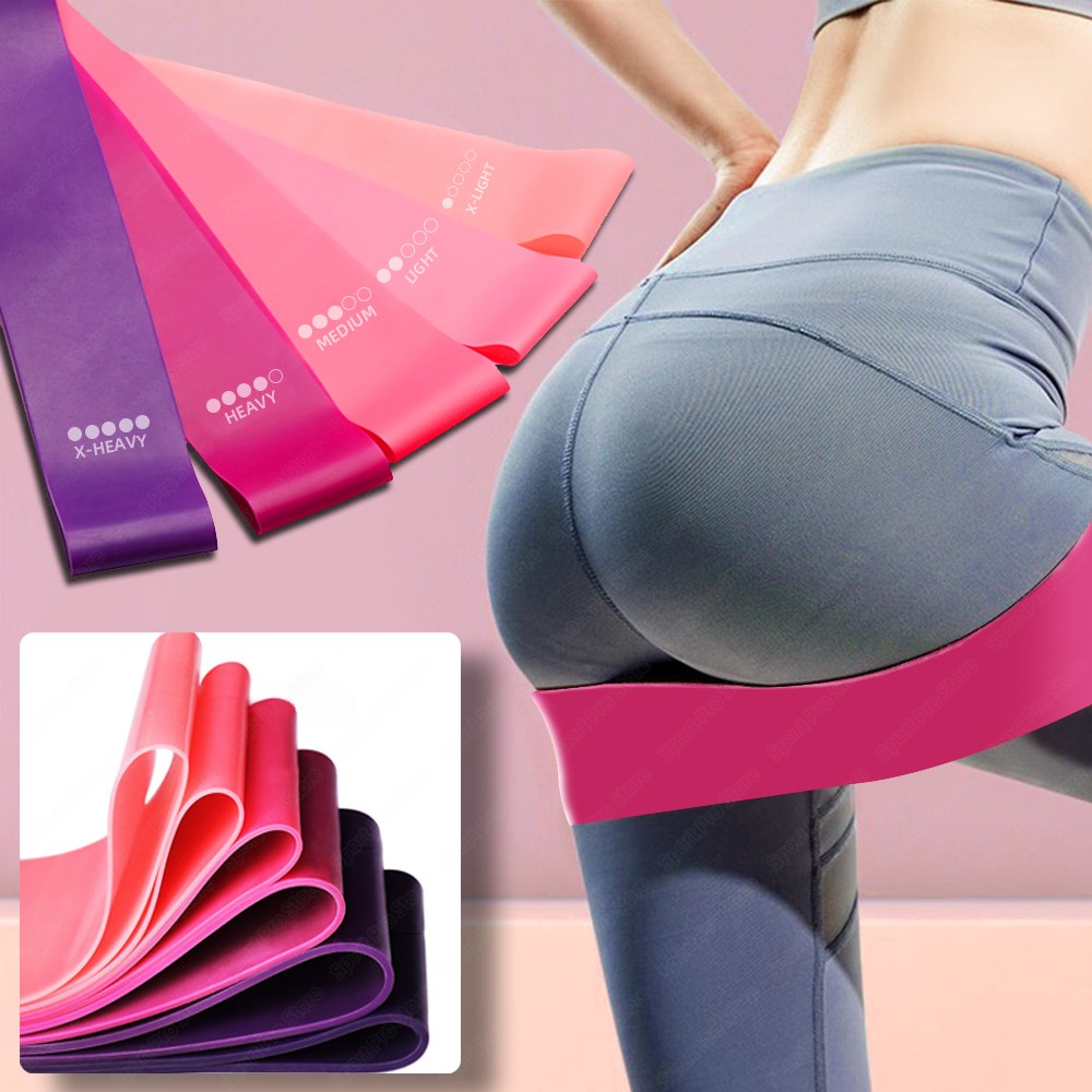 Resistance Bands Set – Elastic Booty Bands for Fitness, Yoga & Strength Training