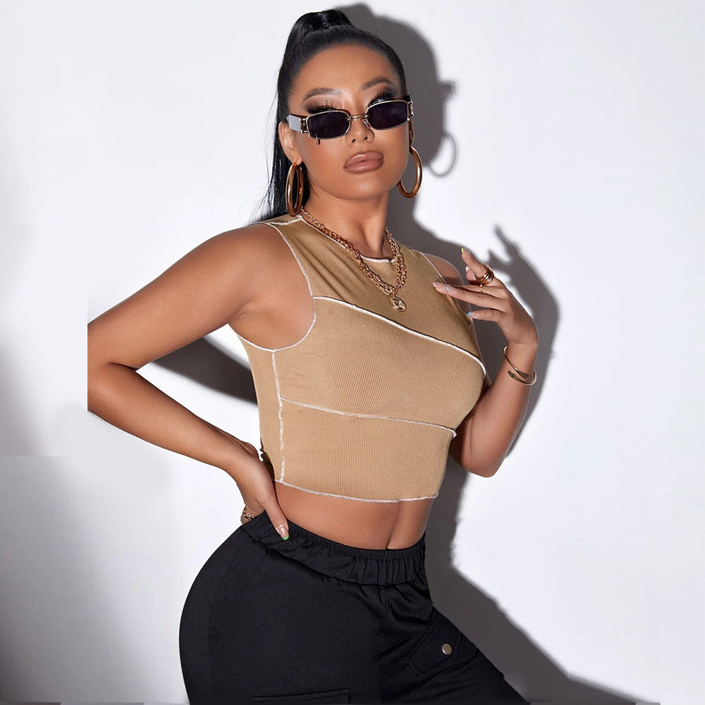 Men’s Sleeveless Slim-Fit Vest – Versatile Export-Quality T-Shirt