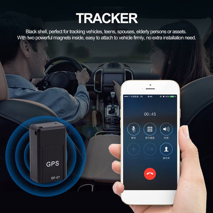 Mini Magnetic GPS Car Tracker – Real-Time Vehicle Locator with Rechargeable Battery & Anti-Lost Alert