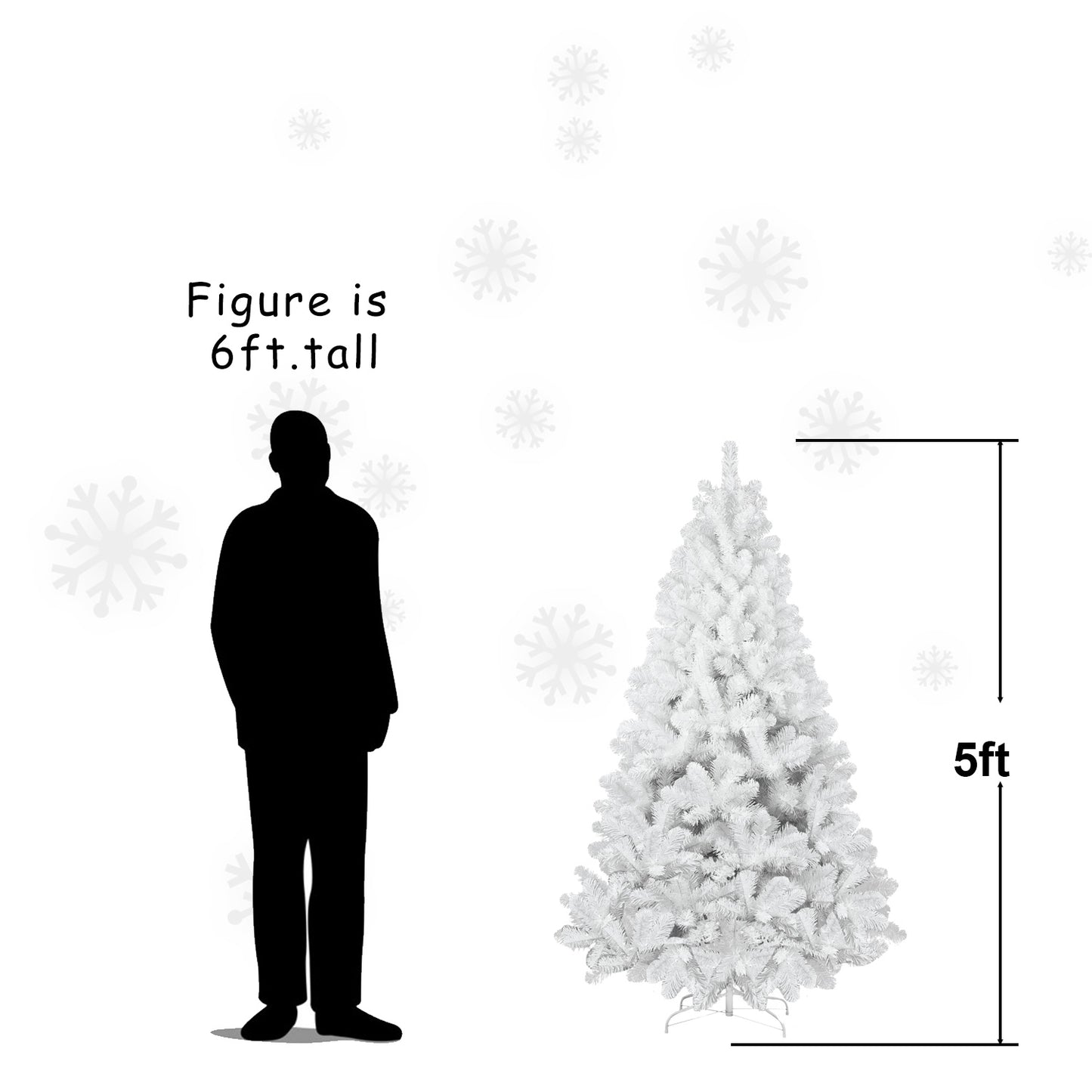 PVC Artificial Christmas Tree – Classic Holiday Decoration for Home, Office & Festive Displays
