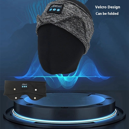 Bluetooth Music Sleep Headband with Eye Mask – Dual-Use Headscarf for Relaxing Sleep & Travel