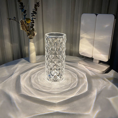 AuroBloom Diamond Lamp “Touch to glow — shine with elegance.”