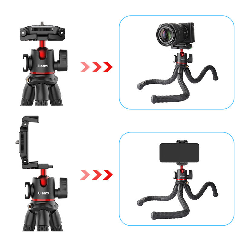 Flexible Octopus Tripod – Multi-Angle Adjustable Phone & Camera Stand