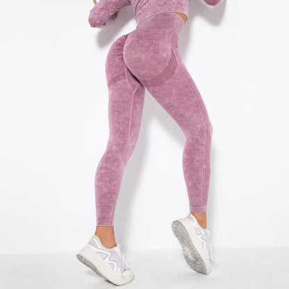 Fashion Peach Hip Wicking Yoga Pants – Stay Dry, Lift & Sculpt