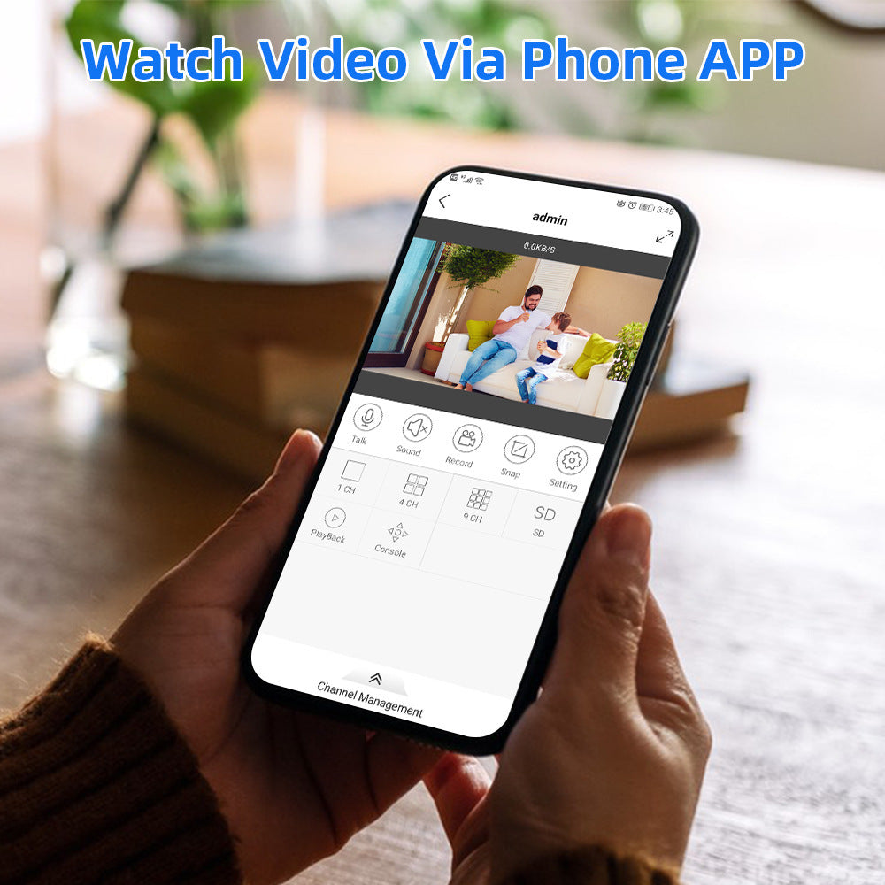 Outdoor Waterproof 5MP AHD Security Camera System – Commercial HD Wired Surveillance Suite