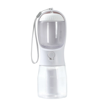 3-in-1 Portable Dog Water Cup – Food Container & Garbage Bag Dispenser