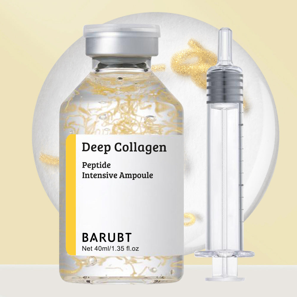 Silk Collagen Peptide Repair Ampoule – Deep Hydration & Skin Rejuvenating Essence Tube