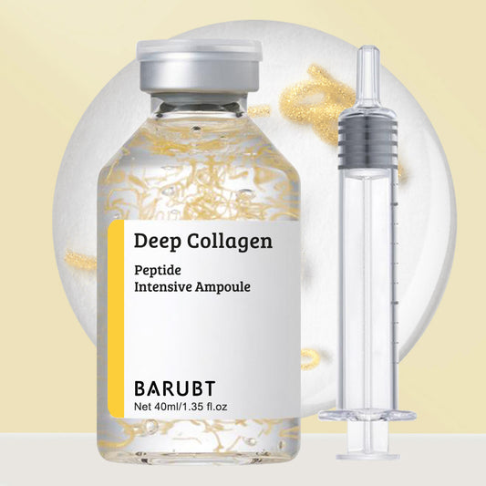 Silk Collagen Peptide Repair Ampoule – Deep Hydration & Skin Rejuvenating Essence Tube