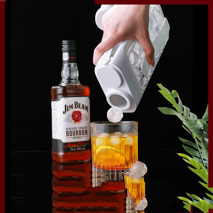2-in-1 Ice Ball Maker & Cold Kettle – Portable Quick-Release Summer Drink Cooler