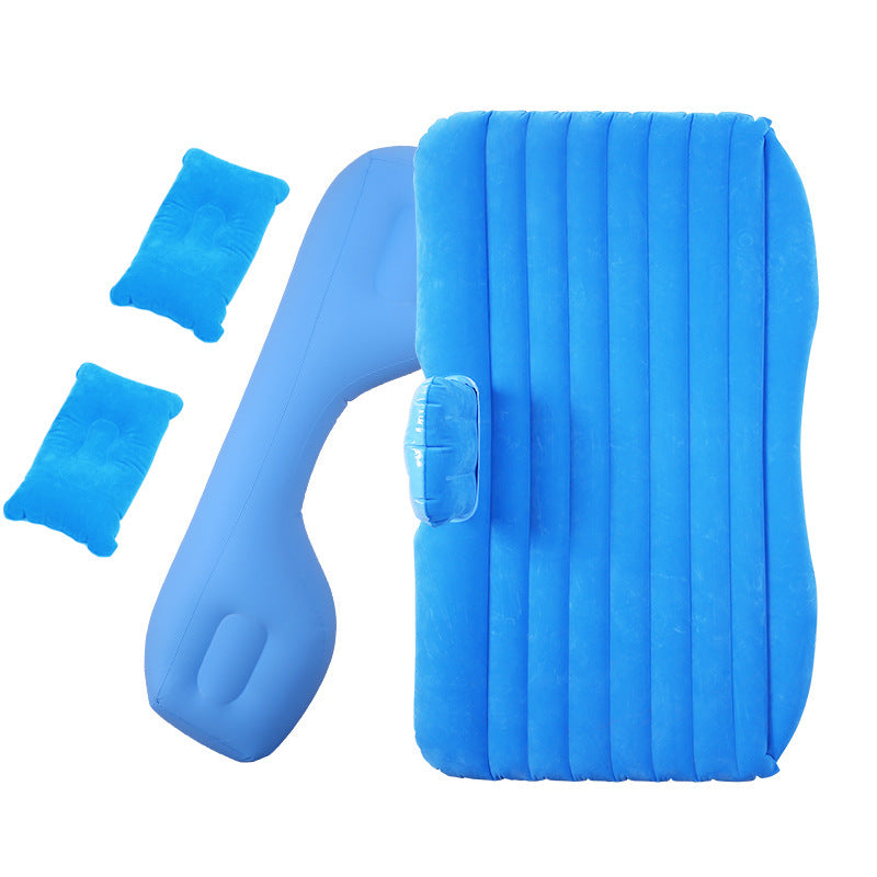 Car Travel Air Mattress – Inflatable Camping Bed with Pillow