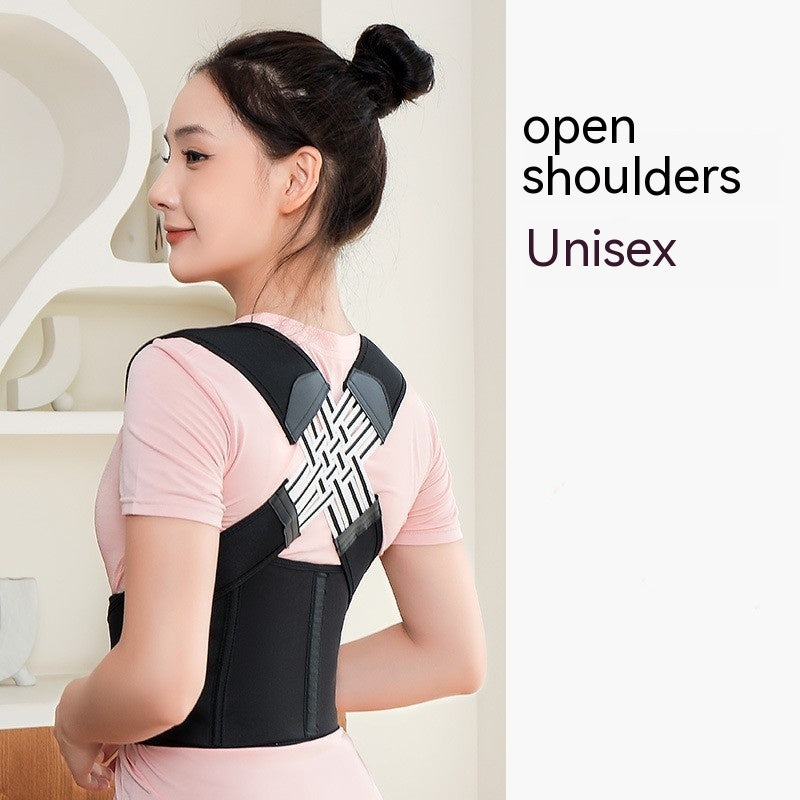 Unisex Posture Corrector Brace – Anti-Humpback Chest Lift & Back Support
