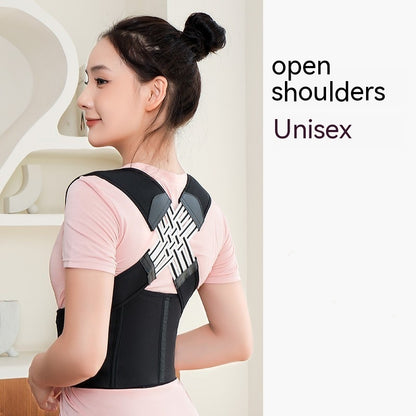 Unisex Posture Corrector Brace – Anti-Humpback Chest Lift & Back Support