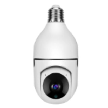 SmartBulb Guard 1080P WiFi Camera – E27 5G Security Light with 4X Zoom & Alarm Monitoring