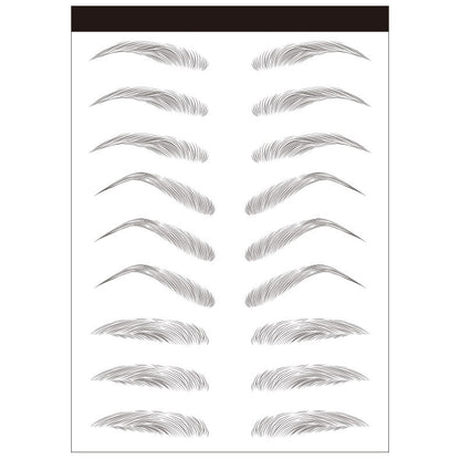 Waterproof 6D Natural Eyebrow Tattoo Stickers – Semi-Permanent, Long-Lasting & Easy to Apply