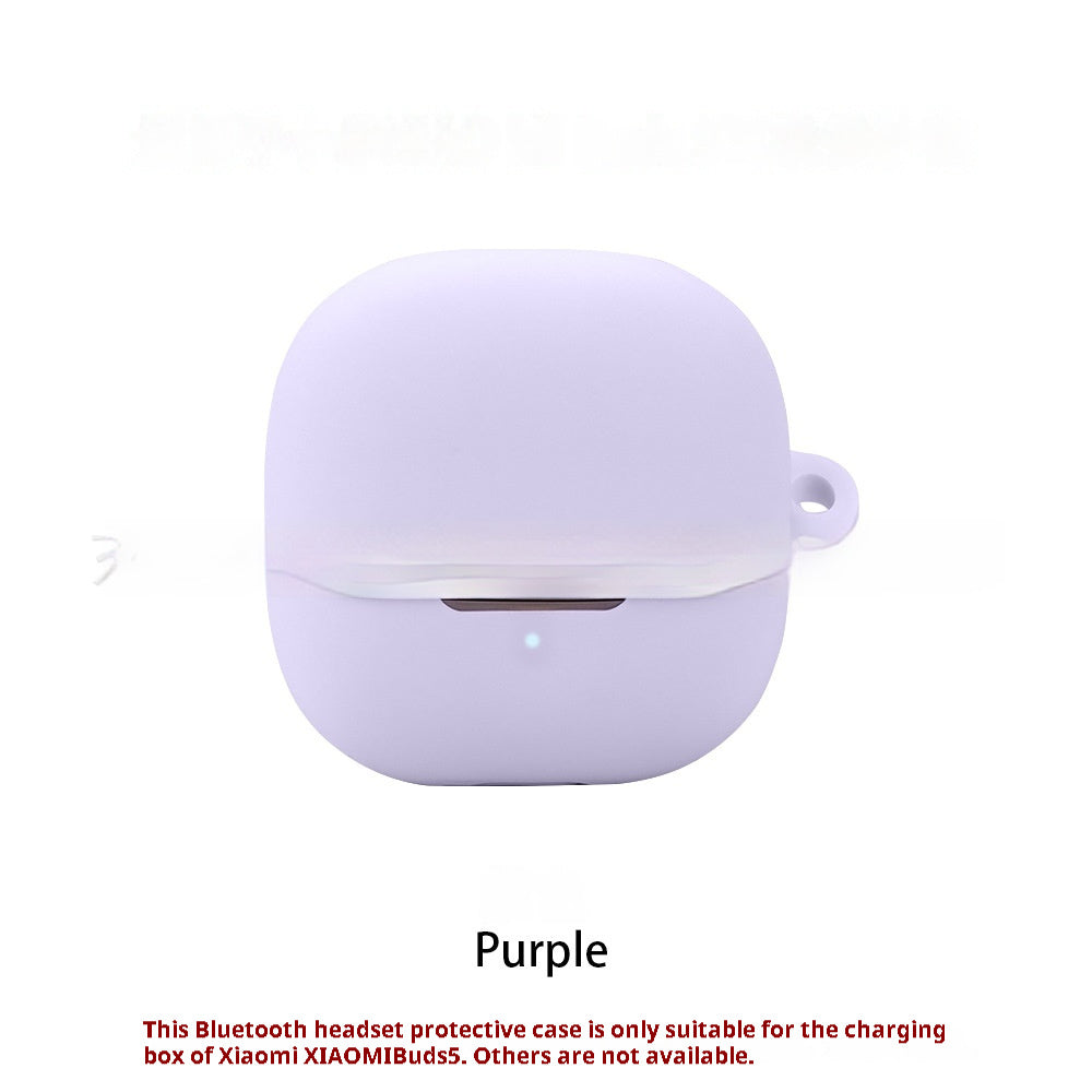 Soft Silicone Bluetooth Earbuds Protective Case – Shockproof, Dustproof & Anti-Slip Cover