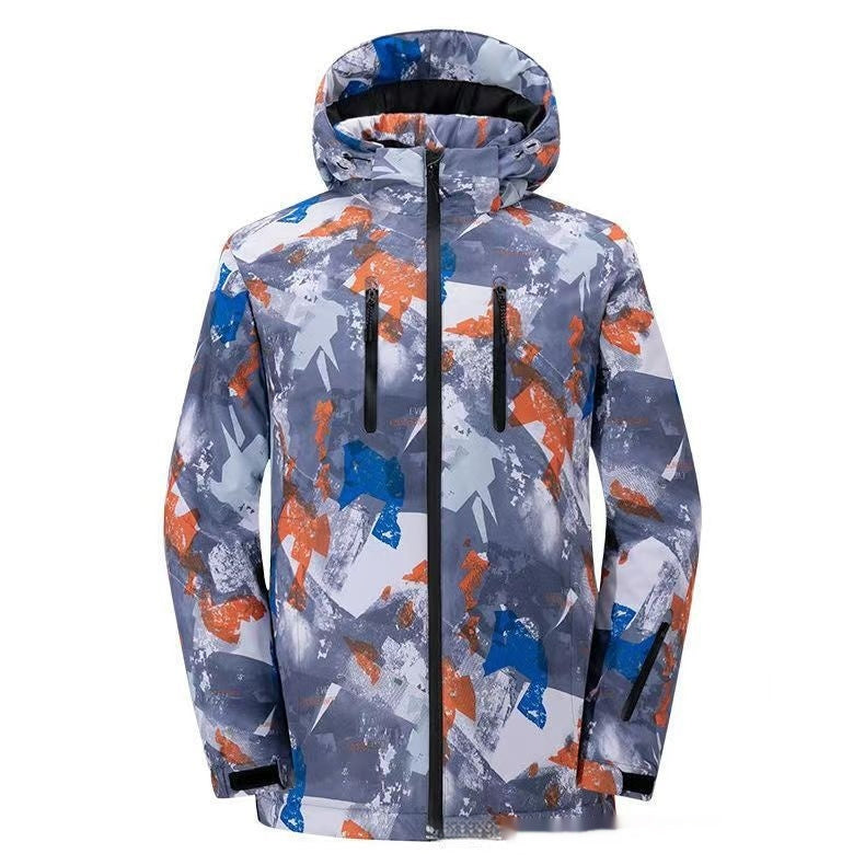 Unisex Waterproof Winter Ski Jacket – Thickened Warm Snow Coat for Men & Women