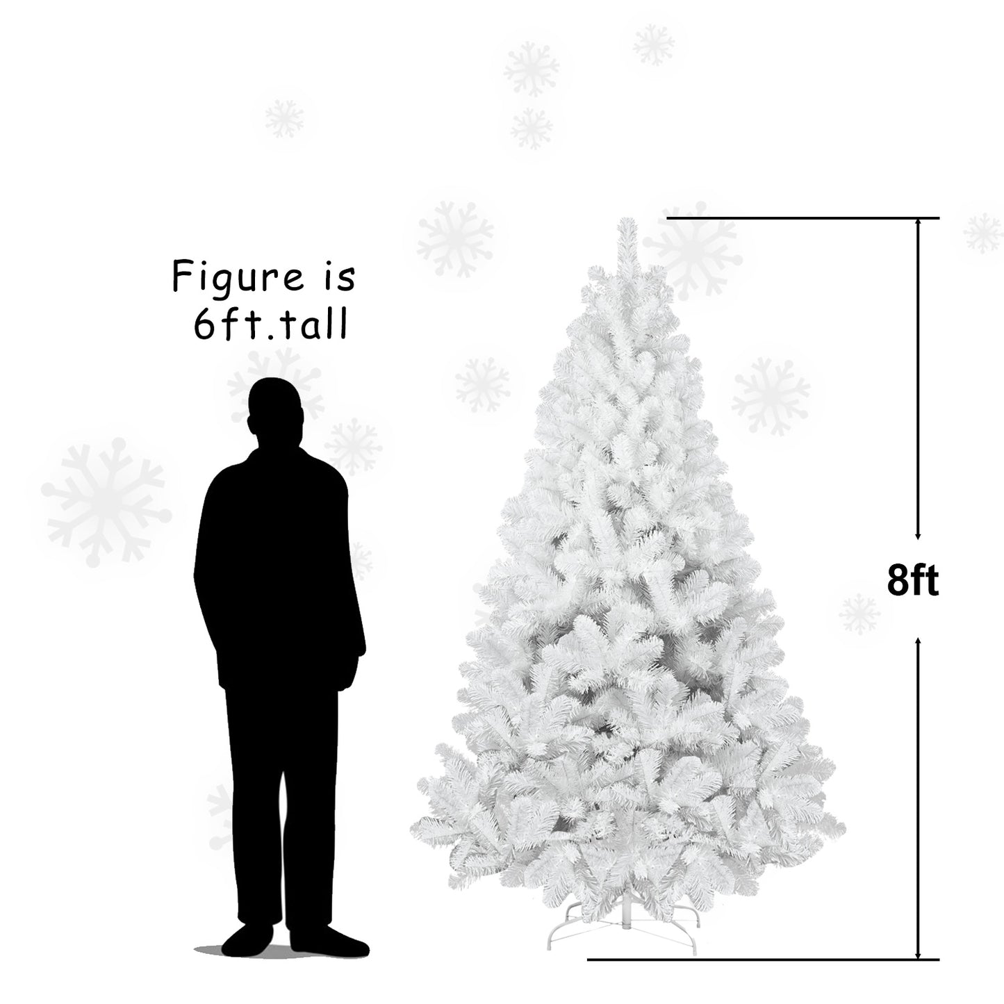 PVC Artificial Christmas Tree – Classic Holiday Decoration for Home, Office & Festive Displays