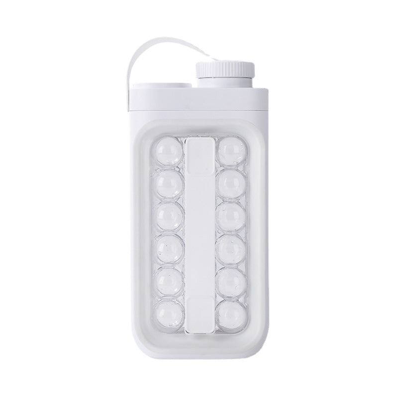 2-in-1 Ice Ball Maker & Cold Kettle – Portable Quick-Release Summer Drink Cooler